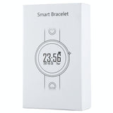 0.95 Inch Hd Oled Screen Display Bluetooth Smart Bracelet Ip68 Waterproof Support Pedometer / Sedentary Reminder / Heart Rate Monitor / Sleep Monitor Compatible With Android And Ios Phones - White
