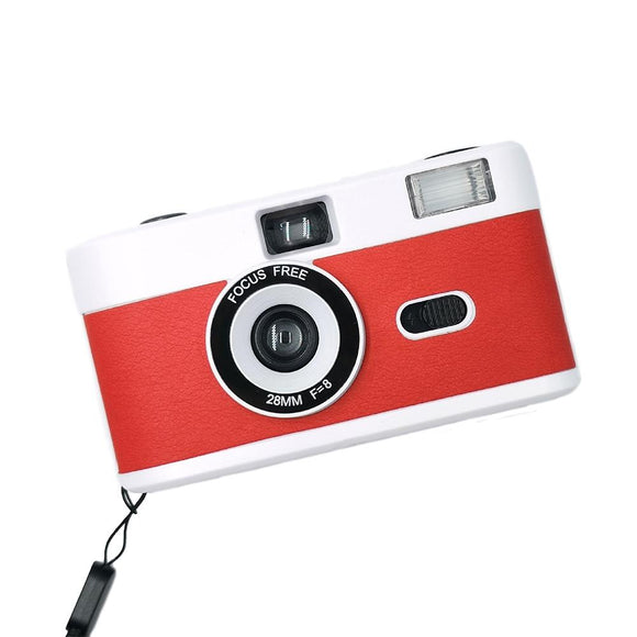 Retro Manual Reusable Film Camera for Kids - no Film - Blue