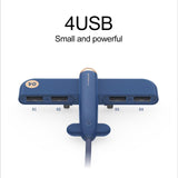 4-Port Usb Air Force One Hub - White
