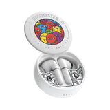 Wireless Bluetooth 5.2 Earphones with Anc & Enc Noise Reduction - White