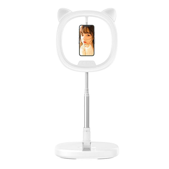 Beauty Eye Care Filling Light Holder for Live Streaming - White
