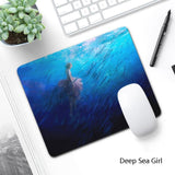 6 Piece Non Slip Mouse Pad Set 21 X 26Cm Thick Rubber Anti Skid Durable - Dumbo