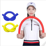 Versatile Golf Training Stick for Flexibility - 80 x 3cm Lightweight - Yellow