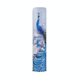 185 x 40 Cm Elastic Cloth Cabinet Air Conditioner Dust Cover - Tropical Flamingo