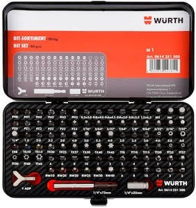 Power Drills & Accessories: Wurth Universal 90pc Drill Bit Set - Assortment