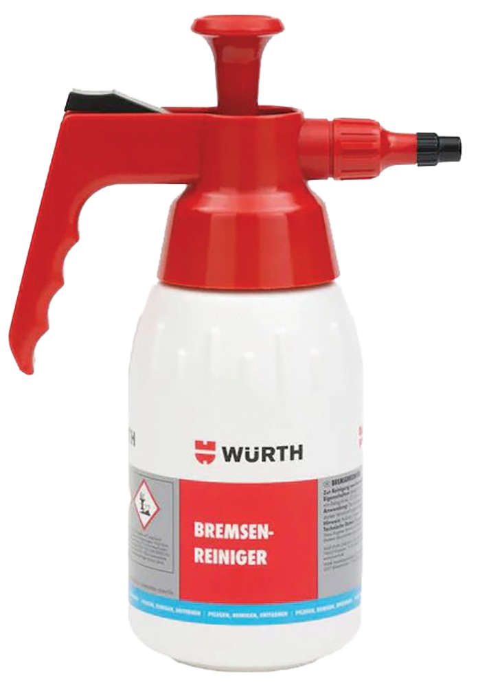 Automotive Repair & Speciality Tools: Wurth Brake Cleaner Specific Pump Spray Bottle Unfilled 1L