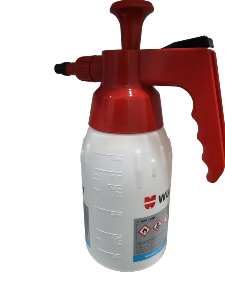 Automotive Repair & Speciality Tools: Wurth Brake Cleaner Specific Pump Spray Bottle Unfilled 1L