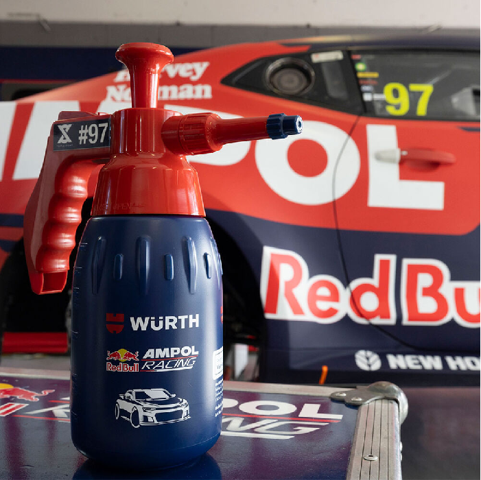 Automotive Repair & Speciality Tools: 1L Wurth RedBull Ampol F1 Racing Brake Cleaner Specific Pump Spray Bottle Unfilled