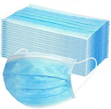 Wellness Accessories: 50x Disposable Surgical Face Mask Dust Mouth Guard 3 Ply Air Purifying