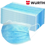 Wellness Accessories: 50x Disposable Surgical Face Mask Dust Mouth Guard 3 Ply Air Purifying