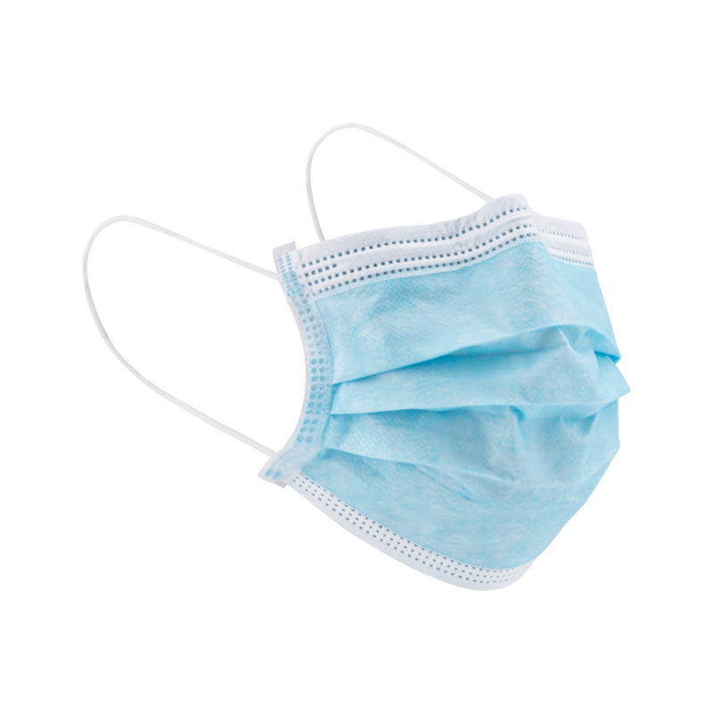 Wellness Accessories: 50x Disposable Surgical Face Mask Dust Mouth Guard 3 Ply Air Purifying