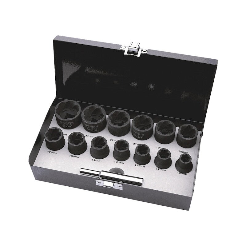 Automotive Repair & Speciality Tools: 14pcs Wurth 1/2" Spiral Twist Socket Nut Set Kit Ratchet Wrench
