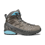 Scarpa Womens Cyclone Gore-Tex Vibram Sole Boots Hiking Trekking Shoes - Grey/Arctic - EU 41