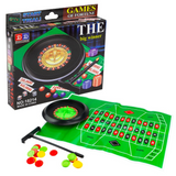 Board Games: Games Of Fortune The Big Winner Wheel & Ball Game Casino Spinner Party - Roulette