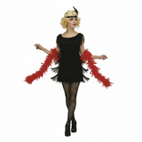 Costumes & Accessories: Ladies Flapper Costume Charleston Gatsby Chicago Fancy Dress Party 1920s 20s - Black