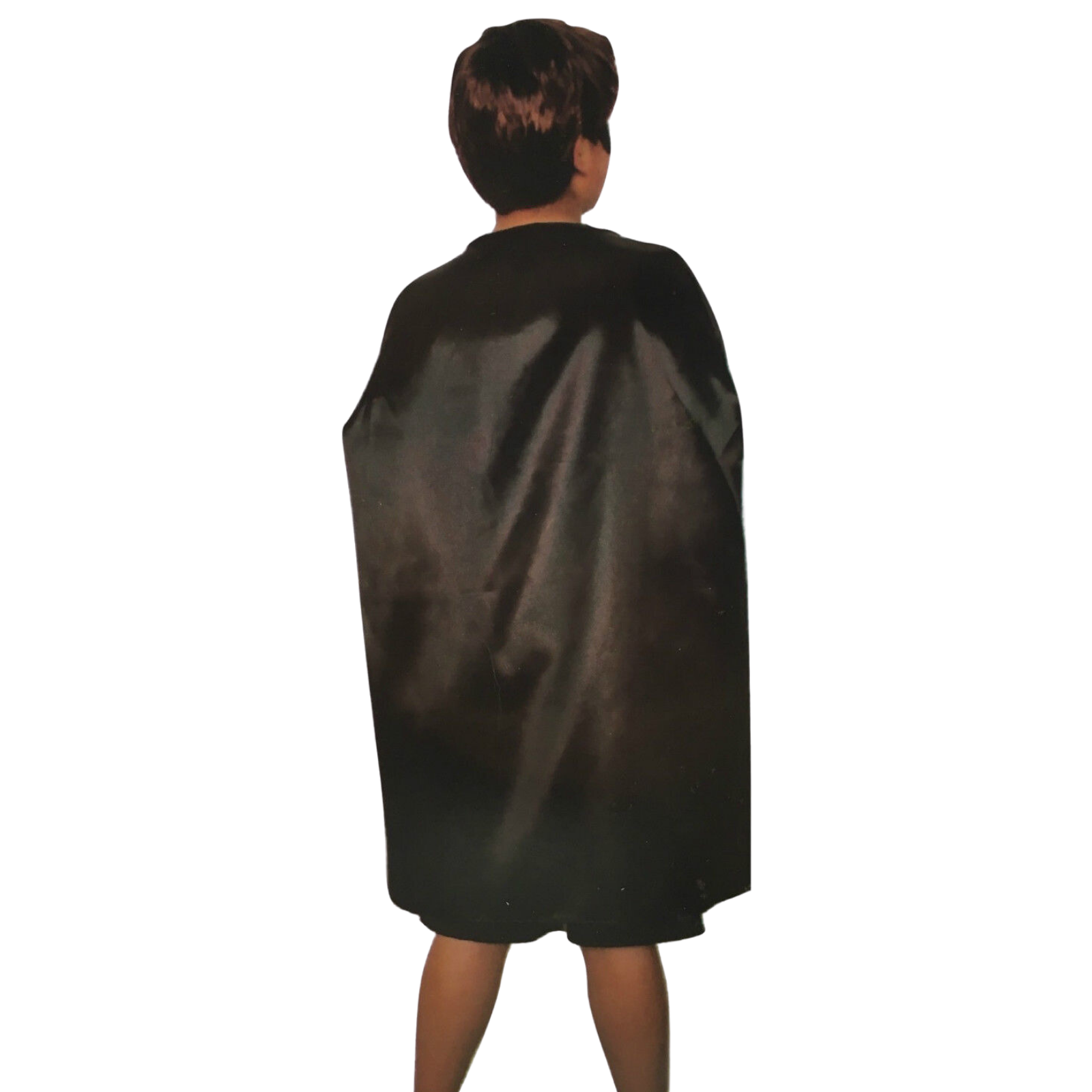 Costumes & Accessories: 100cm MEDIUM CAPE Kids Childrens Party Costume Vampire Halloween Coat School Team - Black