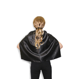 Costumes & Accessories: SHORT CAPE Kids Childrens Party Costume Vampire Coat School Team Colours - Black