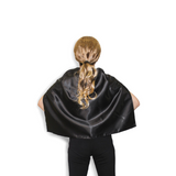 Costumes & Accessories: SHORT CAPE Kids Childrens Party Costume Vampire Coat School Team Colours - Black