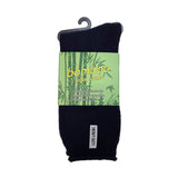12 Pairs PREMIUM BAMBOO SOCKS Mens Heavy Duty Thick Work Socks Cushion BULK  - Black - 6-11