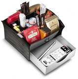 Kitchen Utensils: CEP Deluxe Tea Coffee Storage Home Office Organiser Distributor Tray - Black