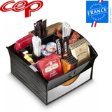 Kitchen Utensils: CEP Deluxe Tea Coffee Storage Home Office Organiser Distributor Tray - Black