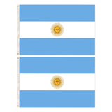 2x Argentina Country Flags Heavy Duty Argentine Argentinian - 150cm x 90cm
