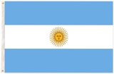 2x Argentina Country Flags Heavy Duty Argentine Argentinian - 150cm x 90cm