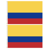2x Republica de Colombia Country Flags Heavy Duty Colombian - 150cm x 90cm