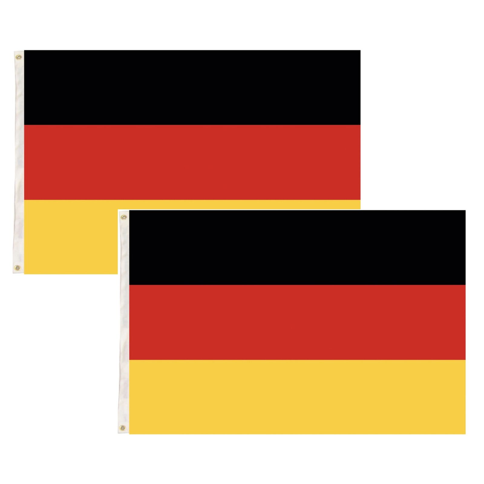 Novelty Gifts: 2x Germany Country Flags Deutschland Heavy Duty DE German - 150cm x 90cm
