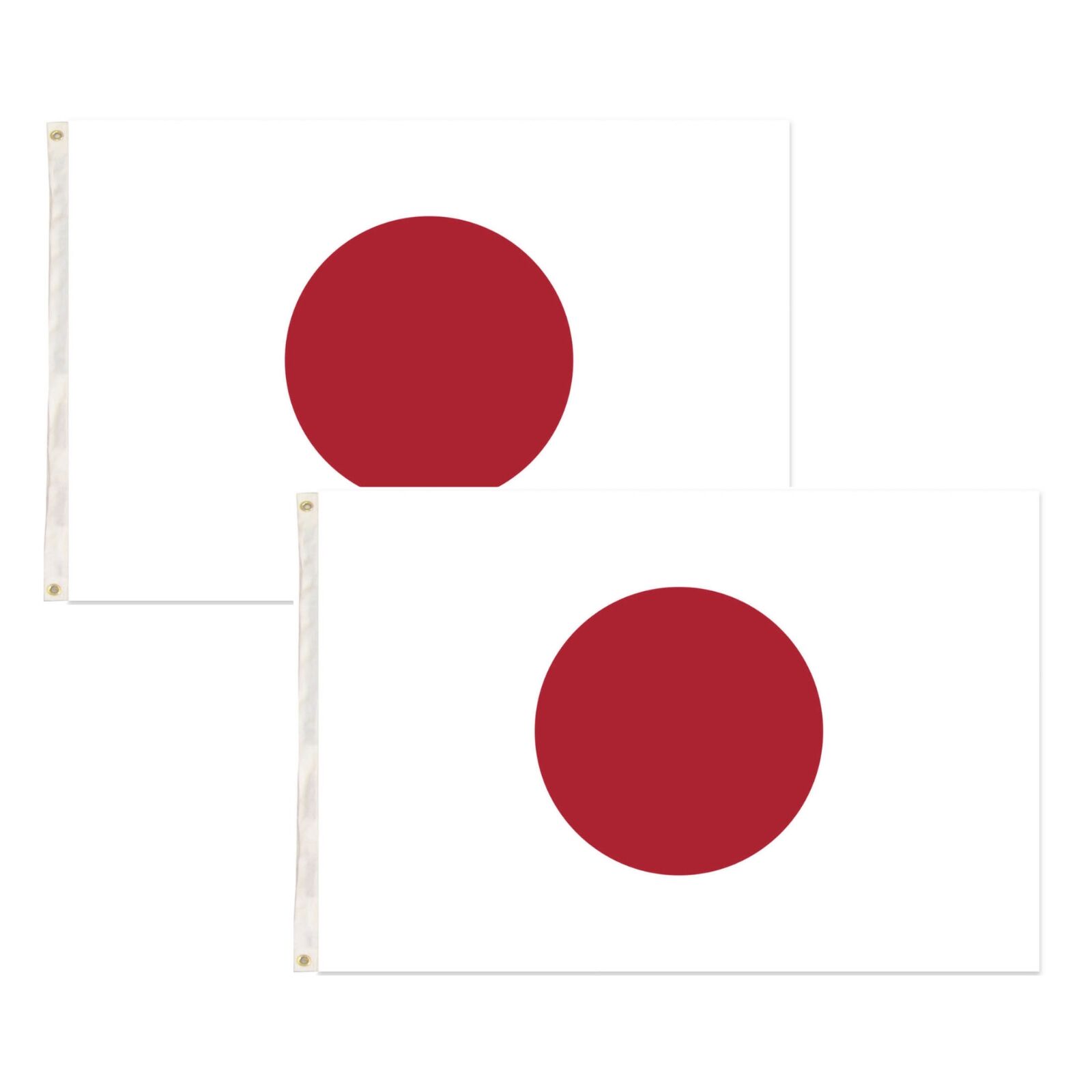 Novelty Gifts: 2x Japan Country Flags Japanese Heavy Duty - 150cm x 90cm