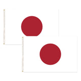 2x Japan Country Flags Japanese Heavy Duty - 150cm x 90cm