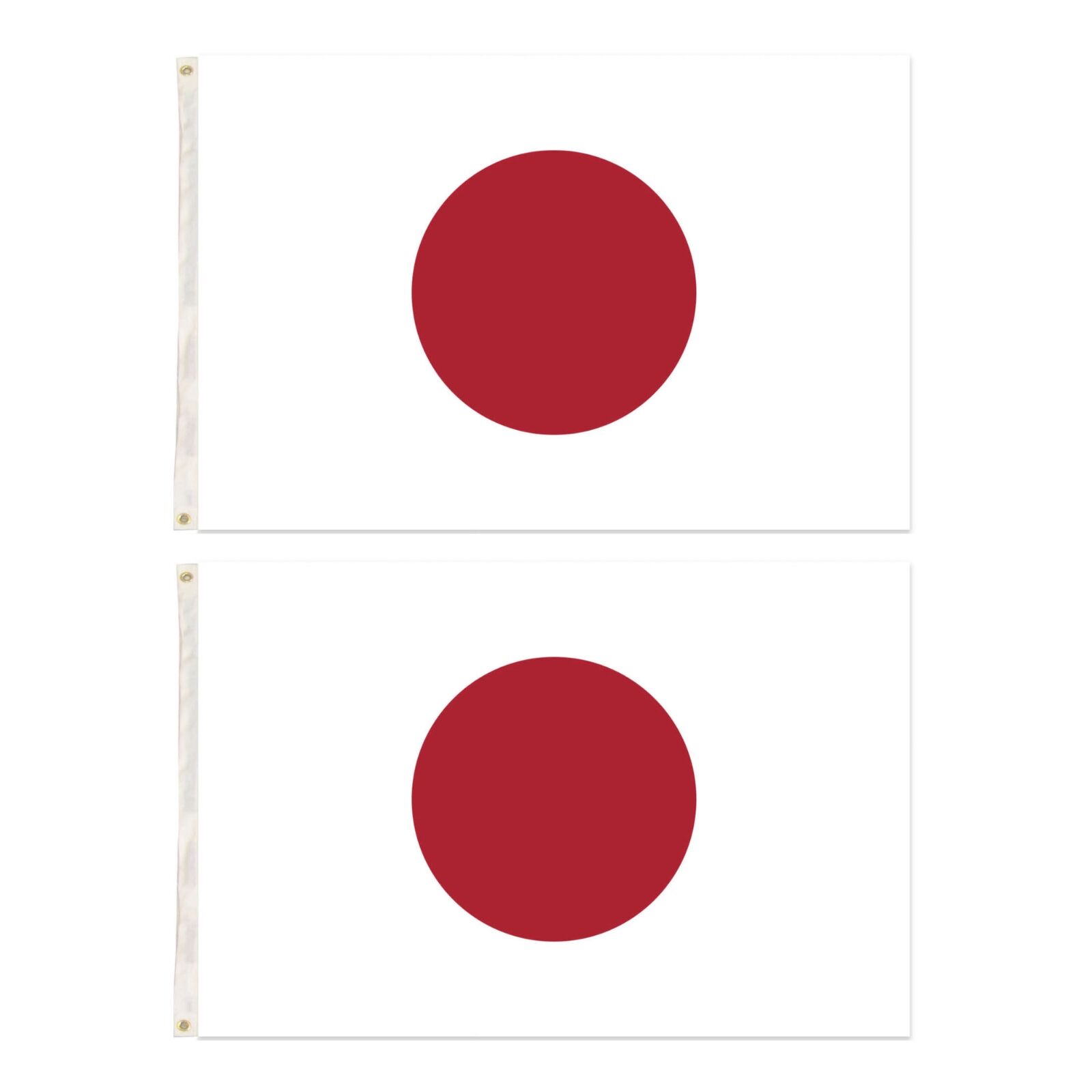 Novelty Gifts: 2x Japan Country Flags Japanese Heavy Duty - 150cm x 90cm
