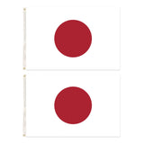 2x Japan Country Flags Japanese Heavy Duty - 150cm x 90cm