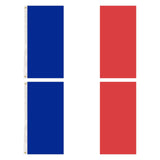 2x France Country Flags French Heavy Duty - 150cm x 90cm