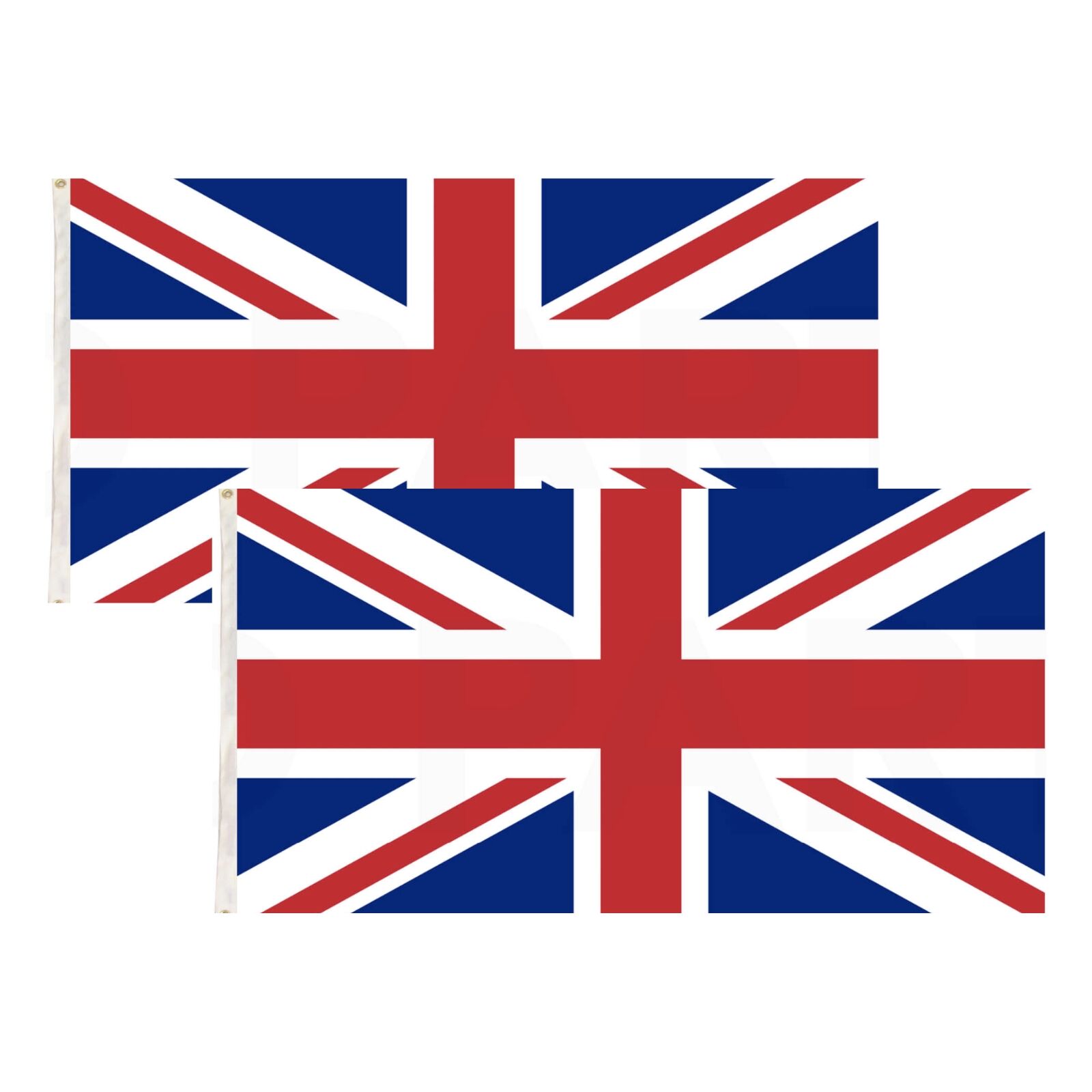Novelty Gifts: 2x United Kingdom Country Flags Union Jack Great Britain UK Heavy Duty - 150cm x 90cm