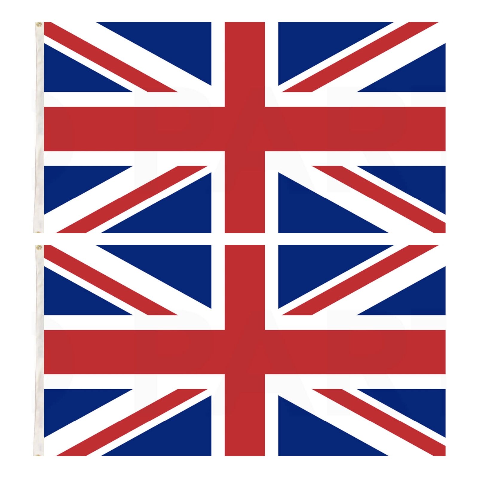 Novelty Gifts: 2x United Kingdom Country Flags Union Jack Great Britain UK Heavy Duty - 150cm x 90cm