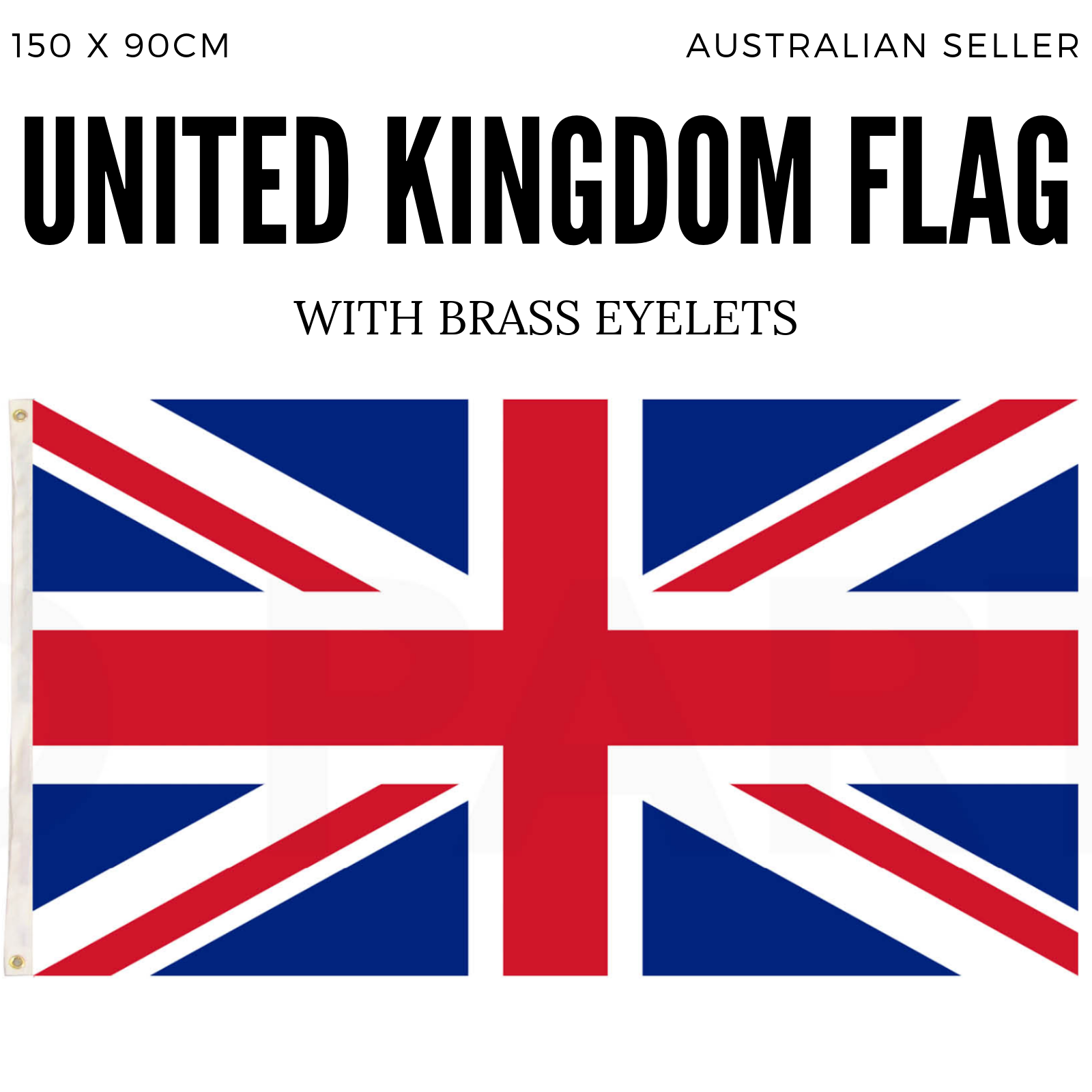 Novelty Gifts: 2x United Kingdom Country Flags Union Jack Great Britain UK Heavy Duty - 150cm x 90cm