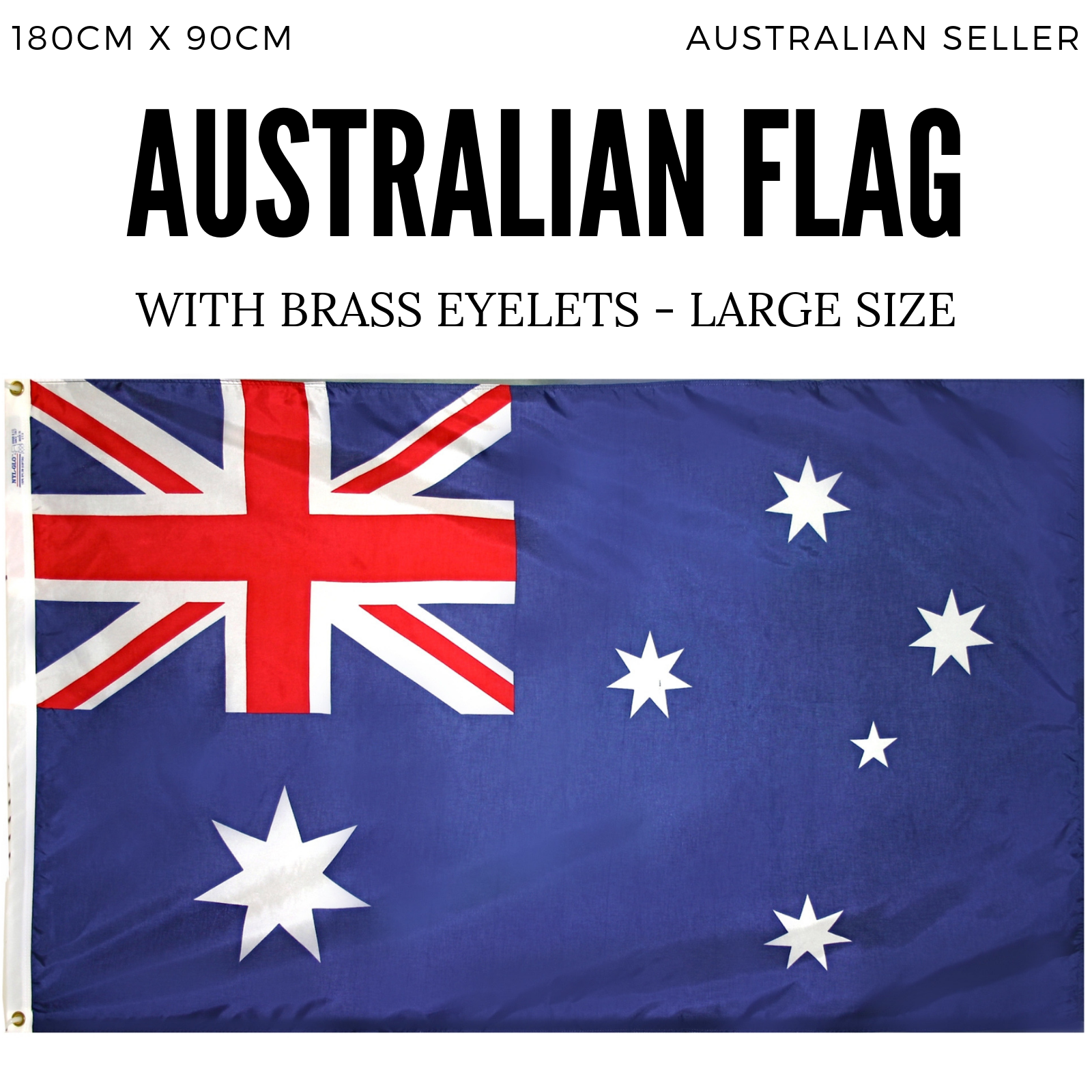Novelty Gifts: AUSTRALIA FLAG Aussie Australian Day Souvenir National 180cm x 90cm - Large
