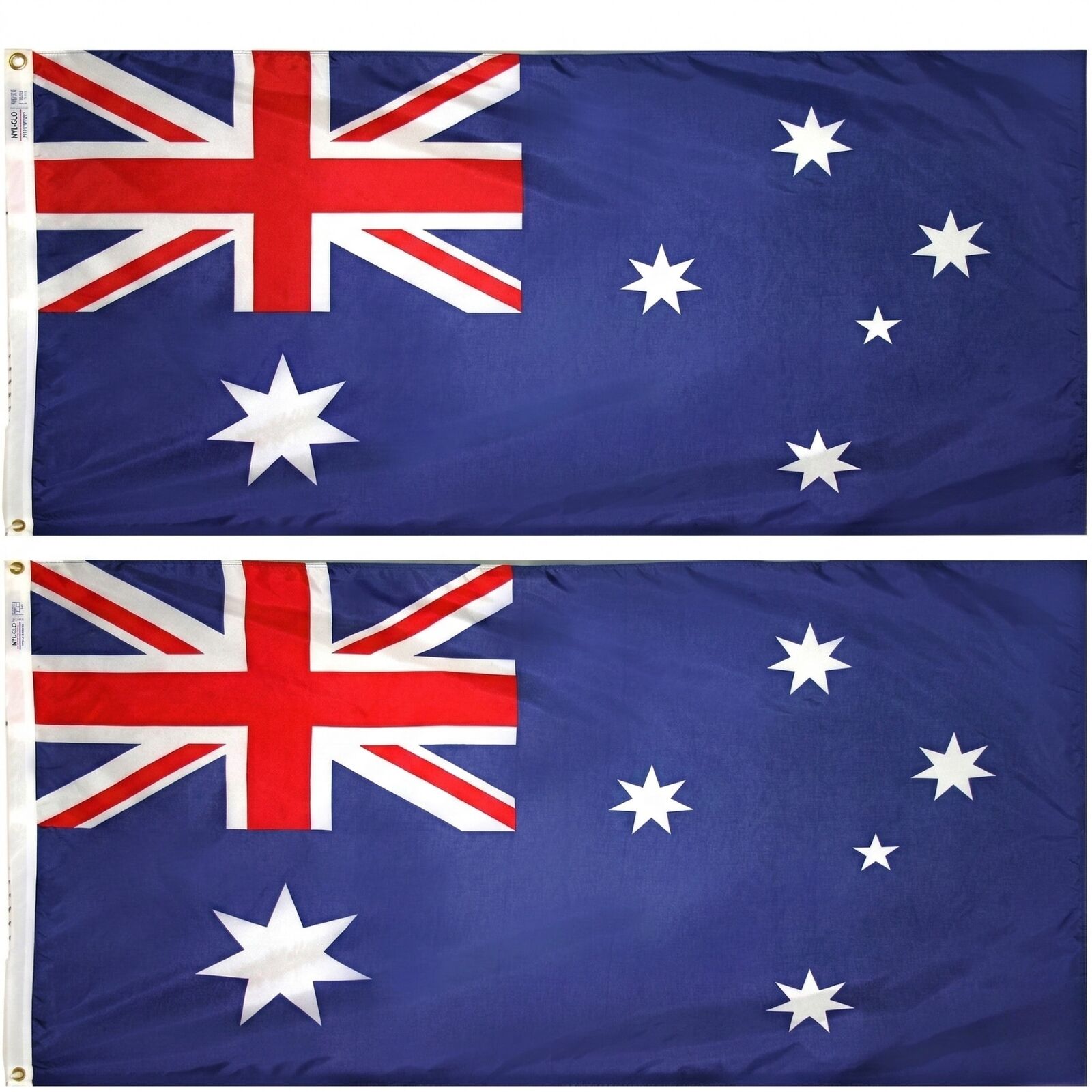 2x AUSTRALIA FLAG Aussie Australian Day Souvenir National 180cm x 90cm - Large