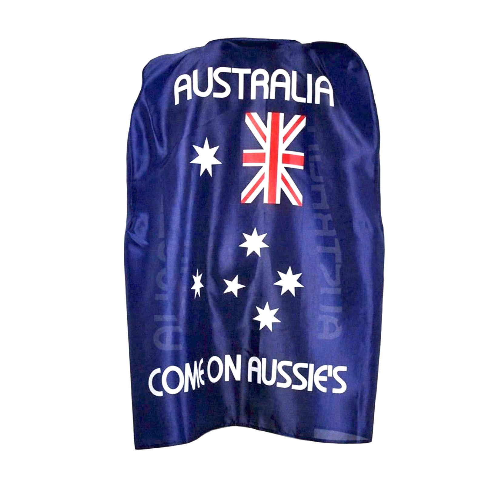 Costumes & Accessories: AUSTRALIAN FLAG CAPE Aussie Australia Day Open Wrap Costume