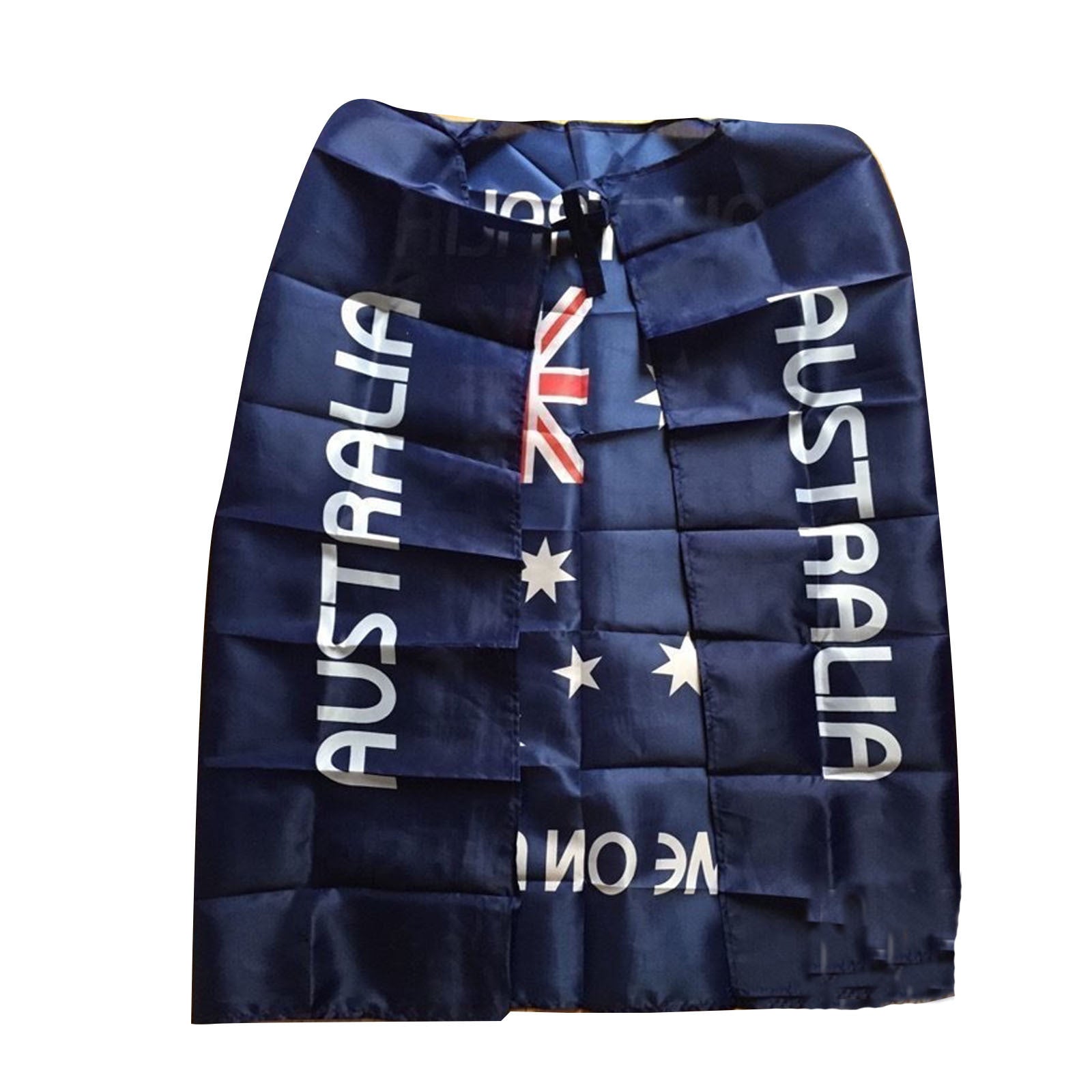 Costumes & Accessories: AUSTRALIAN FLAG CAPE Aussie Australia Day Open Wrap Costume
