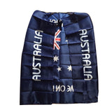 Costumes & Accessories: AUSTRALIAN FLAG CAPE Aussie Australia Day Open Wrap Costume