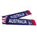 Men's Accessories: Australian National Flag SCARF Australia Day Costume Party w Fringe Souvenir