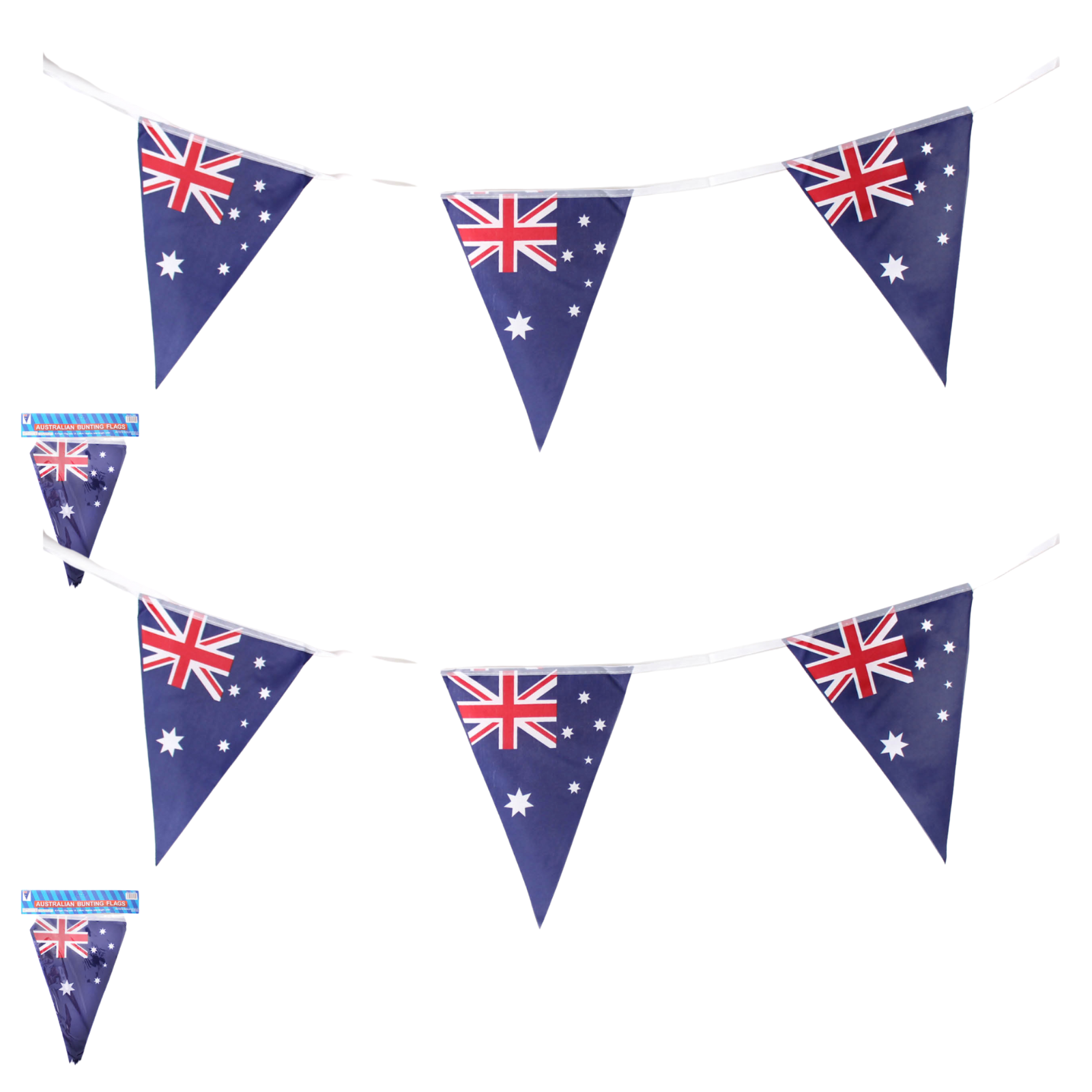 Party Supplies: 2x 3.6m AUSTRALIA BUNTING FLAG Australian Day Colours Party Banner Flags Decor