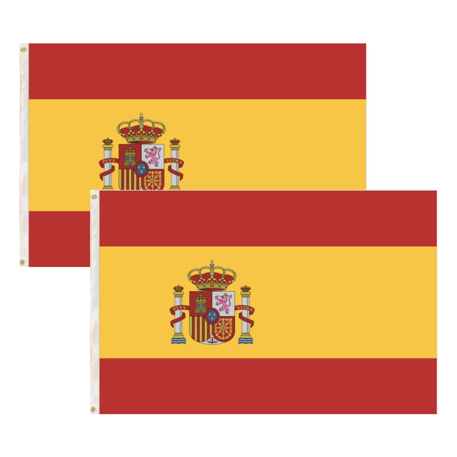 Novelty Gifts: 2x Spain Spanish Country Flags Heavy Duty Outdoor España - 150cm x 90cm