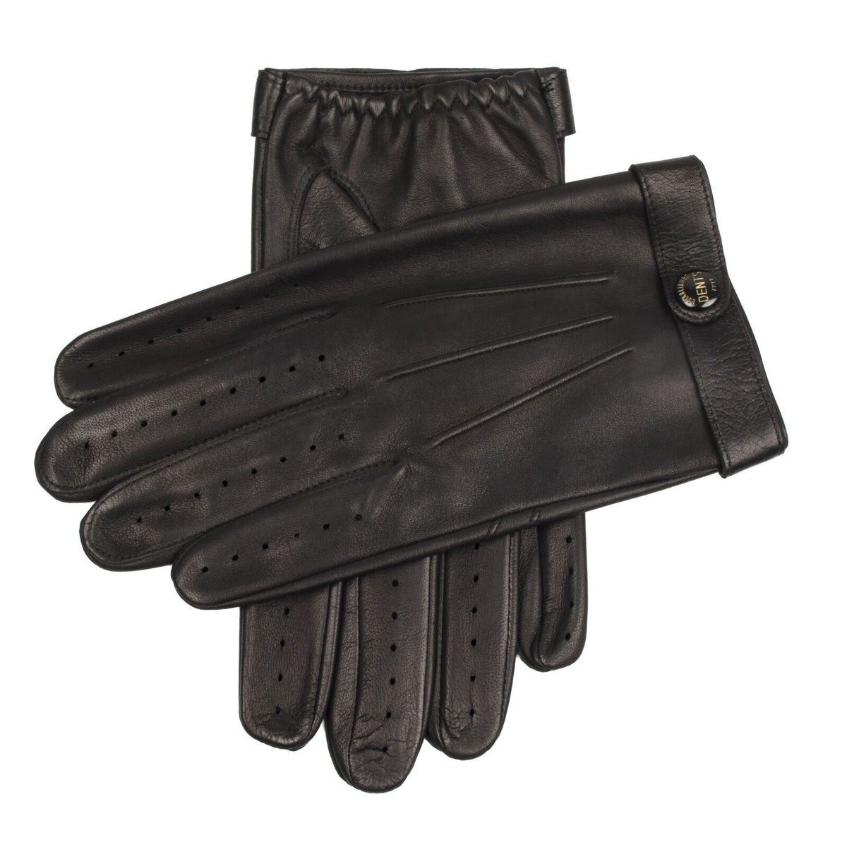 Dents Mens Unlined Leather Driving Gloves Made In England (UK) Daniel Craig Fleming