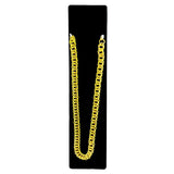 Men's Jewellery: BIG NECKLACE 50cm Pimp Costume Party Fancy Dress Gangster Chain Jewellery - Gold