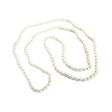 Men's Jewellery: Long Faux Pearl Necklace  1920s Flapper Costume Accessory or Vintage-Inspired Look