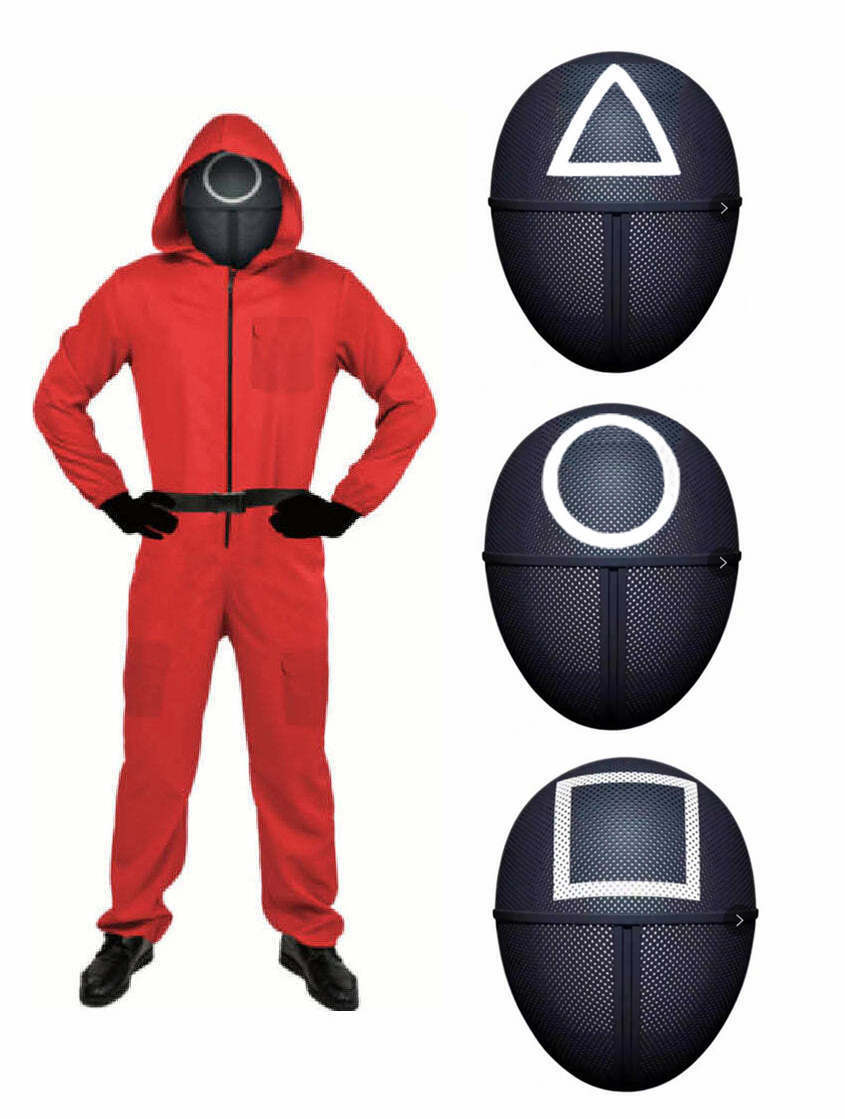 Costumes & Accessories: Adult Squid Guard Mask - Triangle