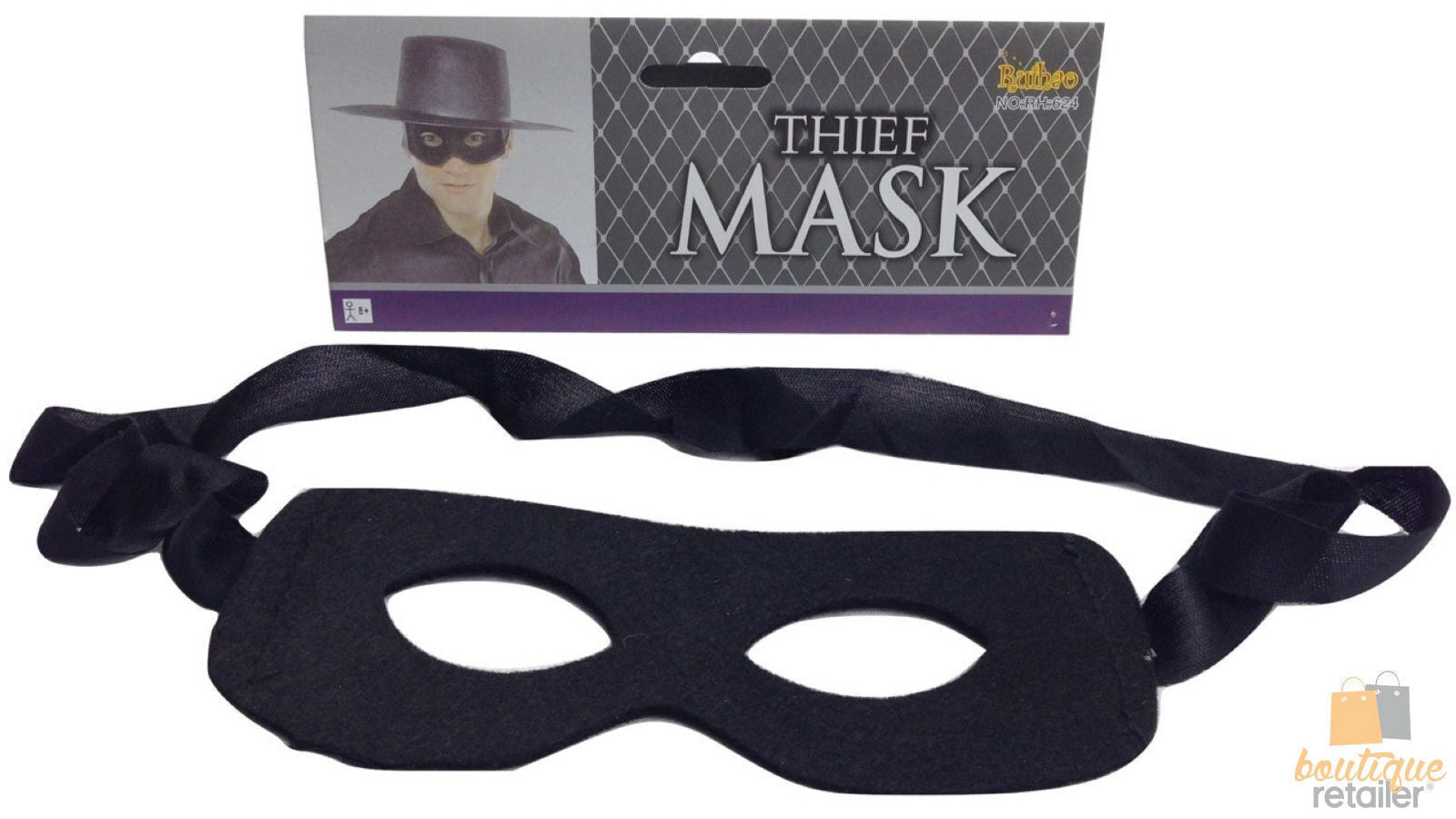 Costumes & Accessories: THIEF MASK Burglar Bandit Pirate Halloween Costume Fancy Dress Robber